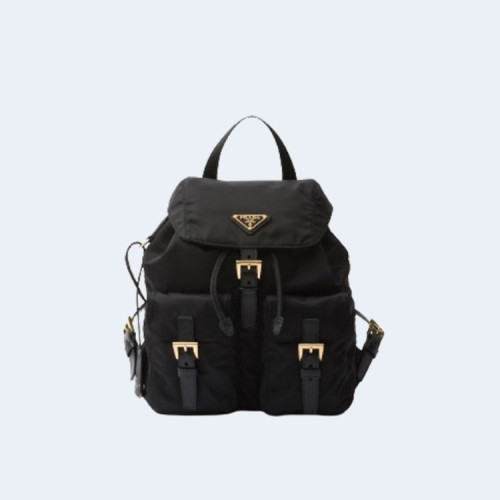 리에디션 1978 스몰 리나일론 백팩 블랙