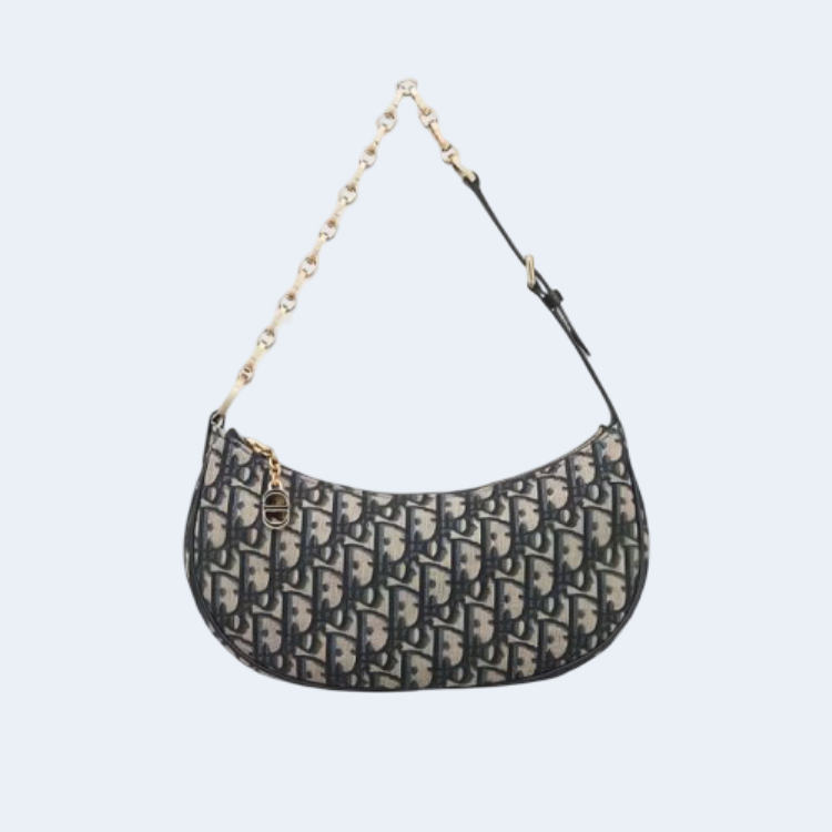 CD 라운지 오블리크 자카드 숄더백 M22626