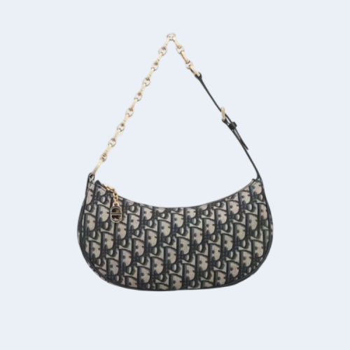 CD 라운지 오블리크 자카드 숄더백 M22626