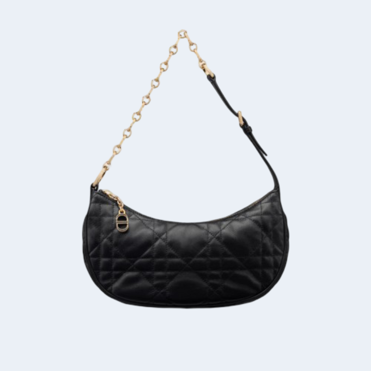 CD 라운지 마이크로까나쥬 램스킨 체인 숄더백 M22626