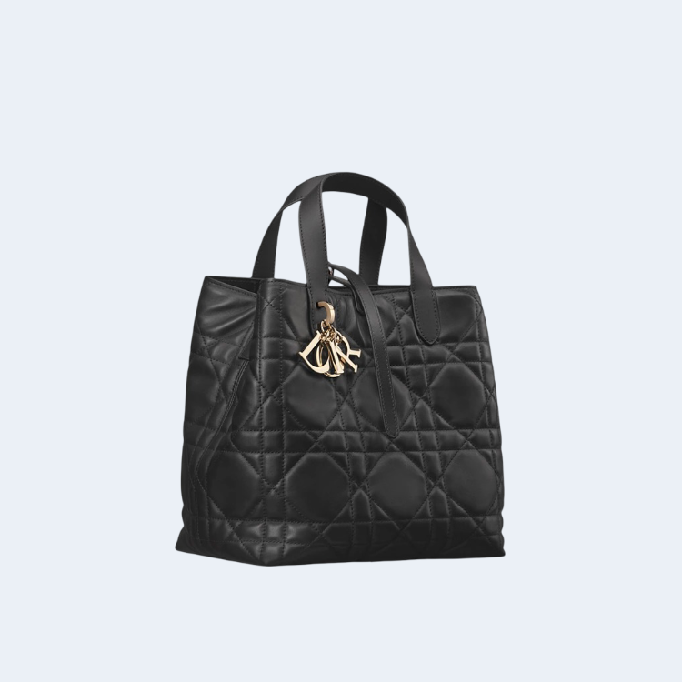 뚜주흐 미디엄 버티컬 토트백 블랙