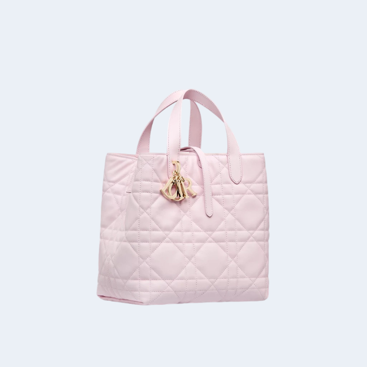 뚜즈흐 미디엄 버티컬 토트백 페일 핑크