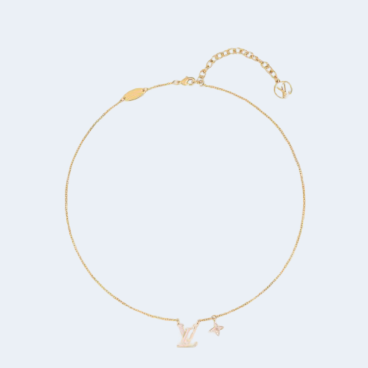 LV 아이코닉 에나멜 목걸이 M01215