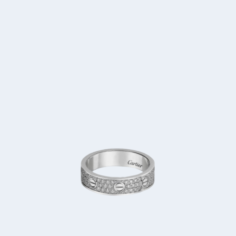 LOVE 웨딩 밴드 B4083400