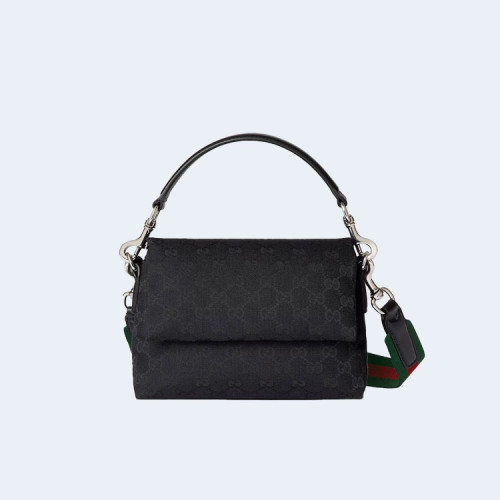 웹 디테일 스몰 GG 크로스백 블랙