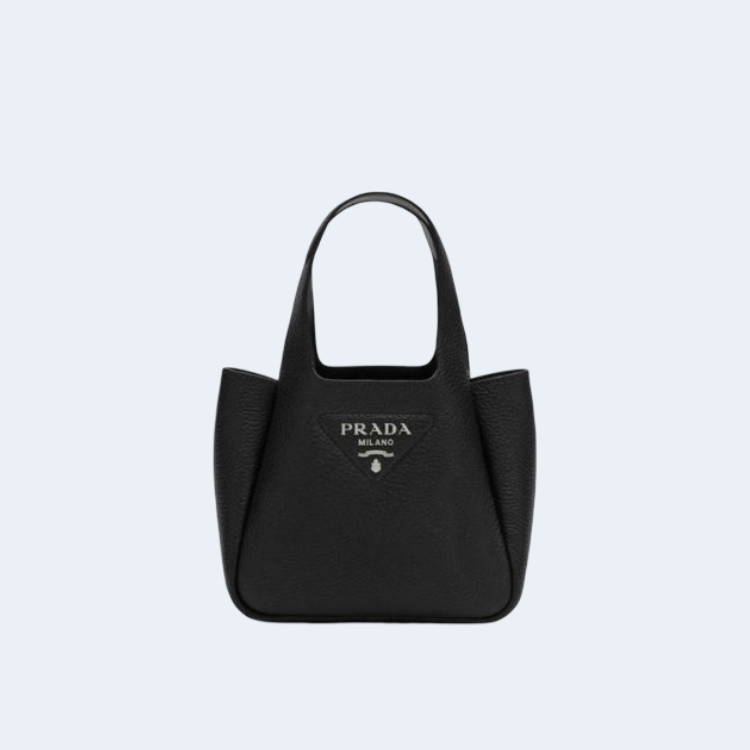 미니 가죽 핸드백 블랙 1ba349