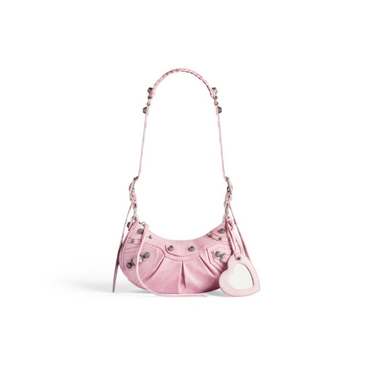 르카골 XS 숄더백 (화이트, 핑크, 그레이)